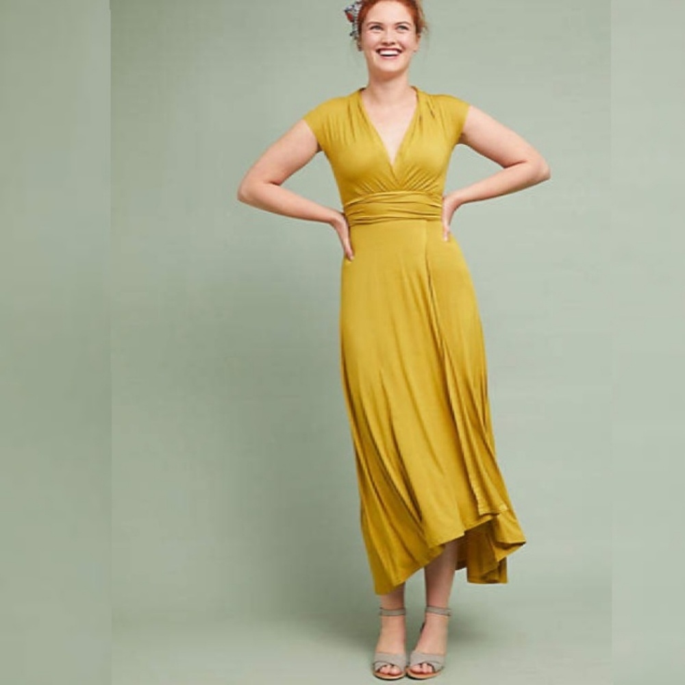 Anthropologie Maeve Bristol Maxi Dress HTF Color!